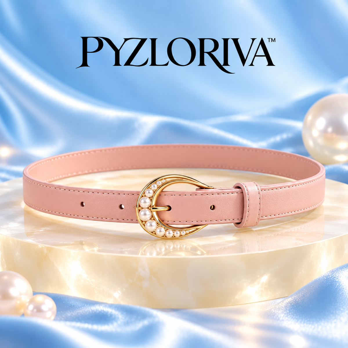 PYZLORIVA™ Velmora Braided Knot Belt