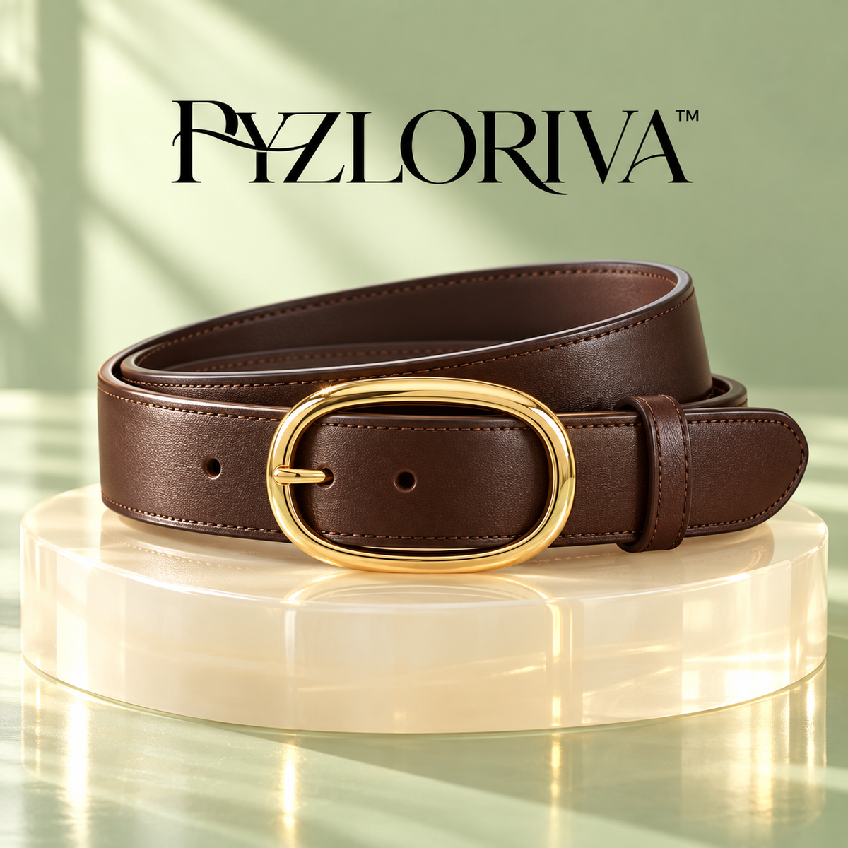 PYZLORIVA™ Caelinne Oval Frame Belt