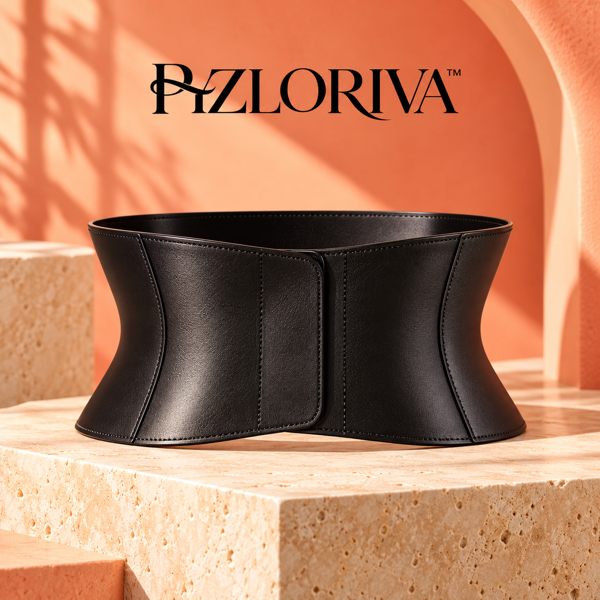 PYZLORIVA™ Aureline Sculpted Waist Belt